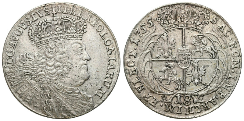 Augustus III the Sas 
POLSKA / POLAND / POLEN / SACHSEN / SAXONY / FRIEDRIAUGUS...