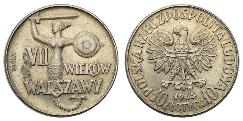 Collection - Nickel Probe Coins
POLSKA / POLAND / POLEN / II RP / PROBA / PATTE...