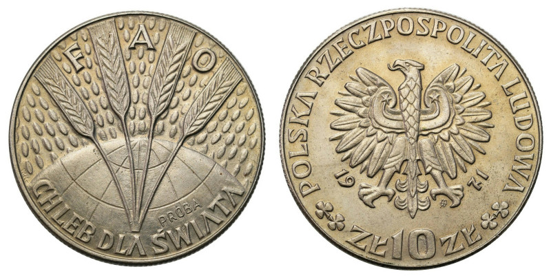 Collection - Nickel Probe Coins
POLSKA / POLAND / POLEN / II RP / PROBA / PATTE...