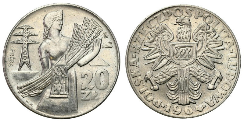 Collection - Nickel Probe Coins
POLSKA / POLAND / POLEN / II RP / PROBA / PATTE...