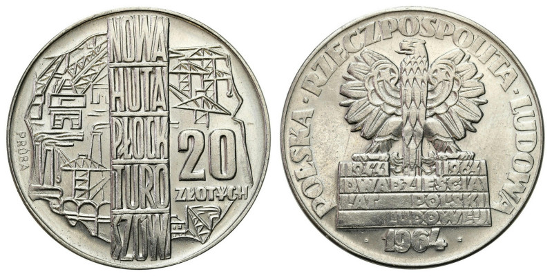 Collection - Nickel Probe Coins
POLSKA / POLAND / POLEN / II RP / PROBA / PATTE...