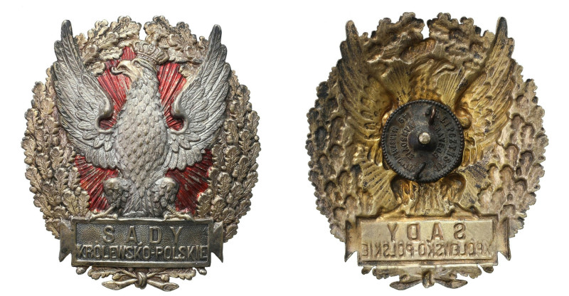 Decorations, Orders, Badges
Second Polish Republic Royal Polish Courts function...