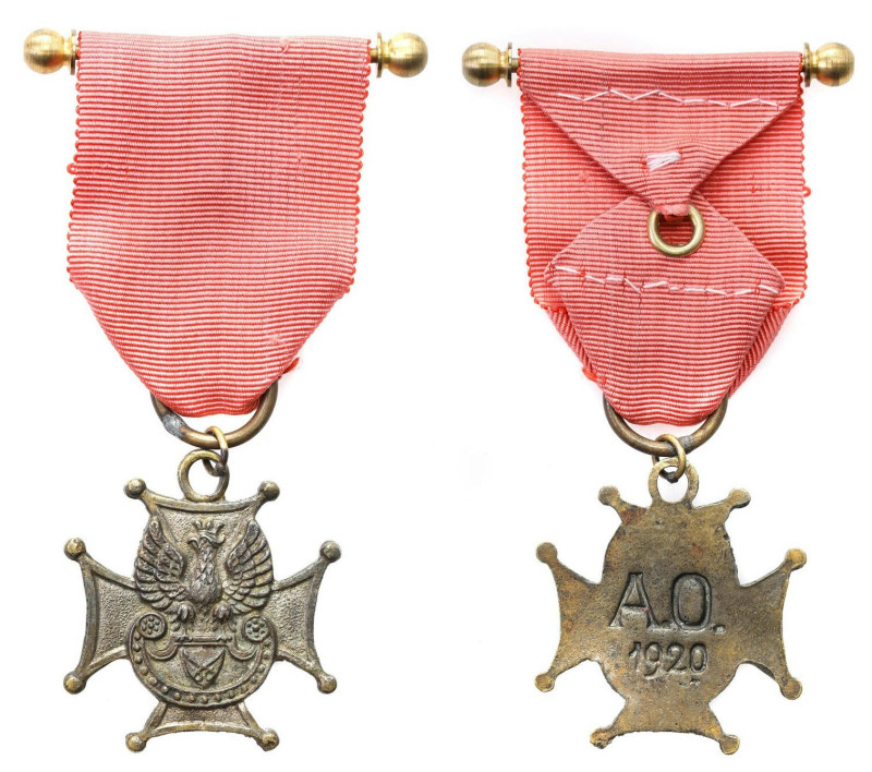 Decorations, Orders, Badges
Second Polish Republic Badge - Volunteer Army, cava...