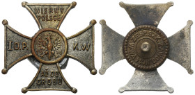 Decorations, Orders, Badges
Badge of the 1st Polish Warsaw Carabinieri Team 1916 - RARE 

Bardzo rzadka odznaka pamiątkowa. 1. Drużyny Polskich Kar...