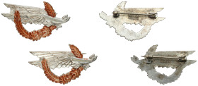 Decorations, Orders, Badges
Miniature Badges of the 1st Rifle Brigade, set of 2 

2 miniatury odznaki 1 Brygady Strzelców. Biały metal. Wykonany w ...