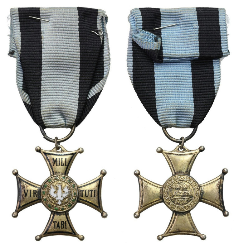 Decorations, Orders, Badges
Cross of the Order of Virtuti Militari, 4th class -...