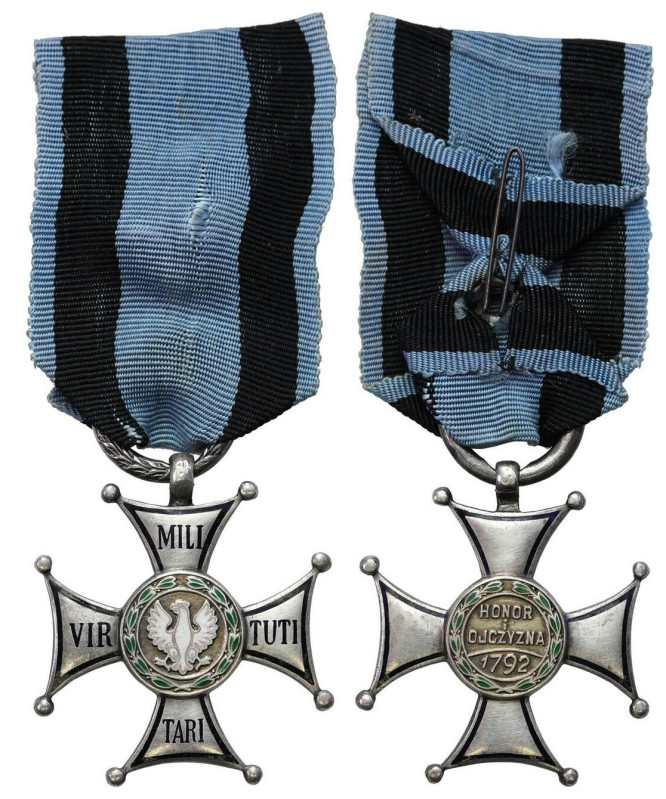 Decorations, Orders, Badges
PRL. Silver Cross of the Order of Virtuti Militari,...