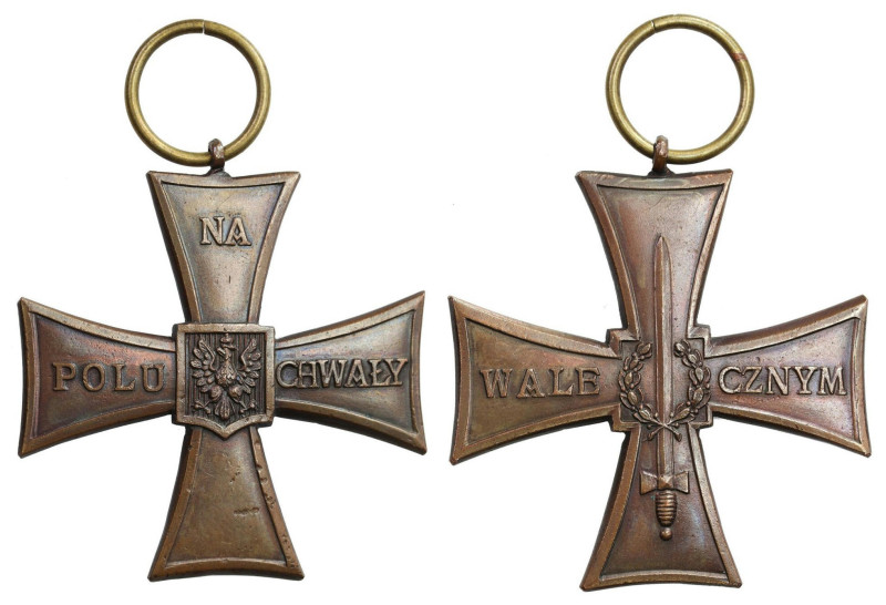 Decorations, Orders, Badges
Cross of Valor without date - Albin Rycki - RARE 
...