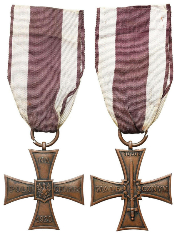 Decorations, Orders, Badges
Second Polish Republic Cross of Valor 1920 

Na r...