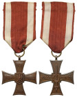 Decorations, Orders, Badges
Cross of Valor 1944 

Bardzo ładnie zachowane odznaczenie. Wstążka.Wymiary: 43,5 x 49 mm