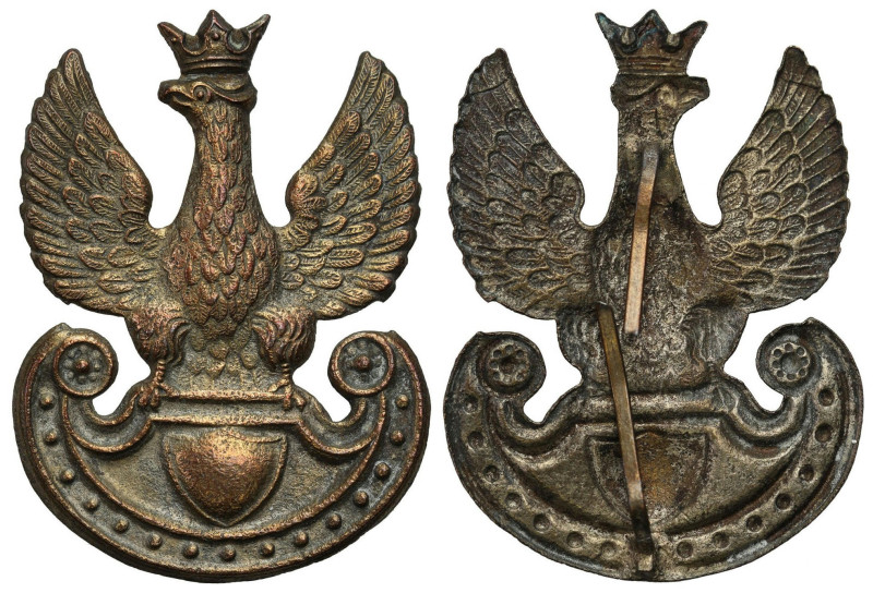 Decorations, Orders, Badges
Forage eagle 

Mocowanie za pomocą dwóch sztyftów...