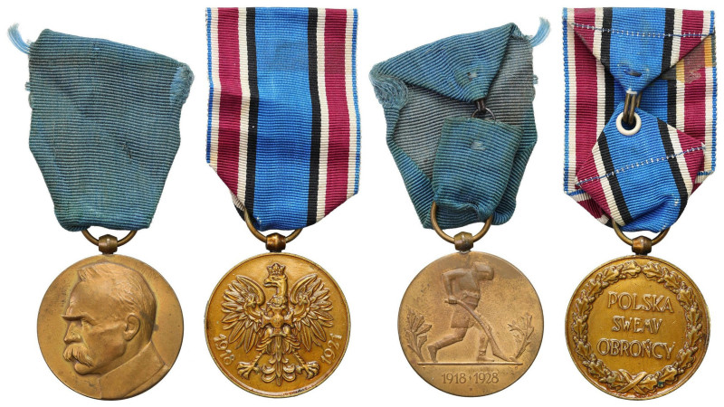 Decorations, Orders, Badges
Medal of the Tenth Anniversary of Regained Independ...