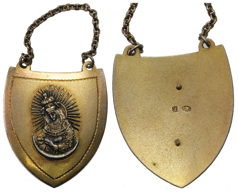 Decorations, Orders, Badges
The gorget of Our Lady 

Cecha 3 Warszawa (srebro...