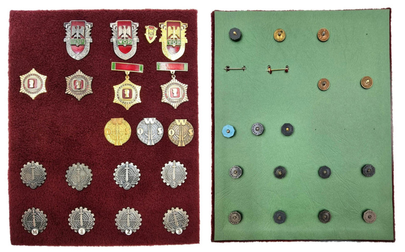 Decorations, Orders, Badges
PRL. Badges: Exemplary Soldier, Rationalizer, WSO, ...