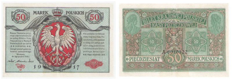 Polish banknotes 1794-1935
POLSKA / POLAND / POLEN / POLOGNE / POLSKO

50 mar...