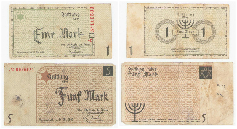 Polish banknotes 1936-1948
POLSKA / POLAND / POLEN / POLOGNE / POLSKO

Getto ...