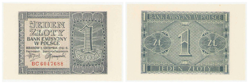 Polish banknotes 1936-1948
POLSKA / POLAND / POLEN / POLOGNE / POLSKO

1 złot...