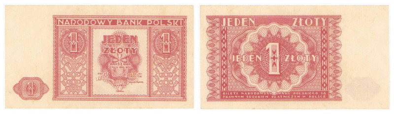 Polish banknotes 1936-1948
POLSKA / POLAND / POLEN / POLOGNE / POLSKO

1 złot...