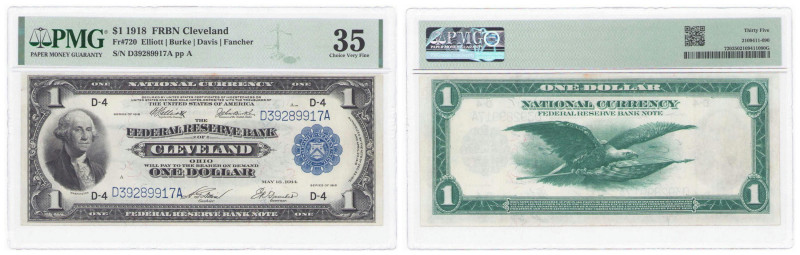 World banknotes and sets
United States of America, Ohio, The Federal Reserve Ba...