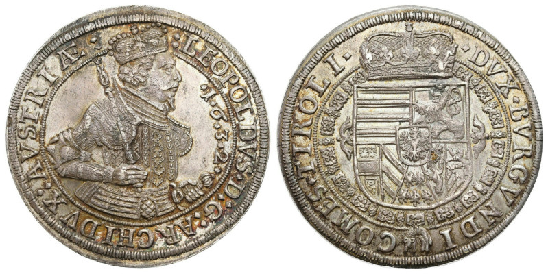 Austria
Austria. Leopold V (1619-1632). Thaler (Taler) 1632, Hall - BEAUTIFUL ...