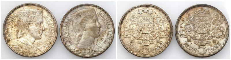 Latvia / Lithuania / Estonia
Latvia. 5 years 1929, 1931, London, set of 2 coins...