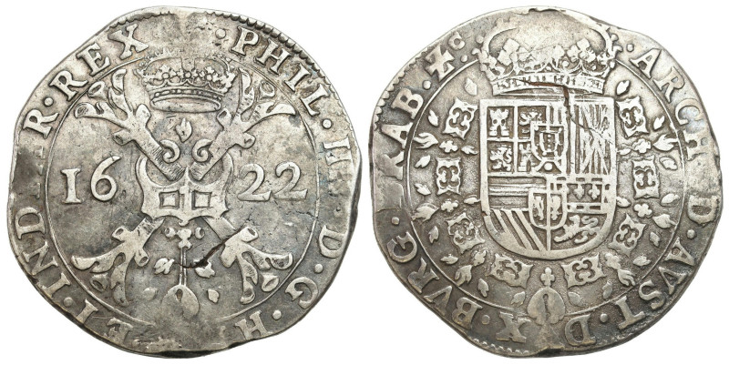 Netherlands
Spanish Niederlande, Philip IV (16211665). Patagon 1622, Brussels? ...