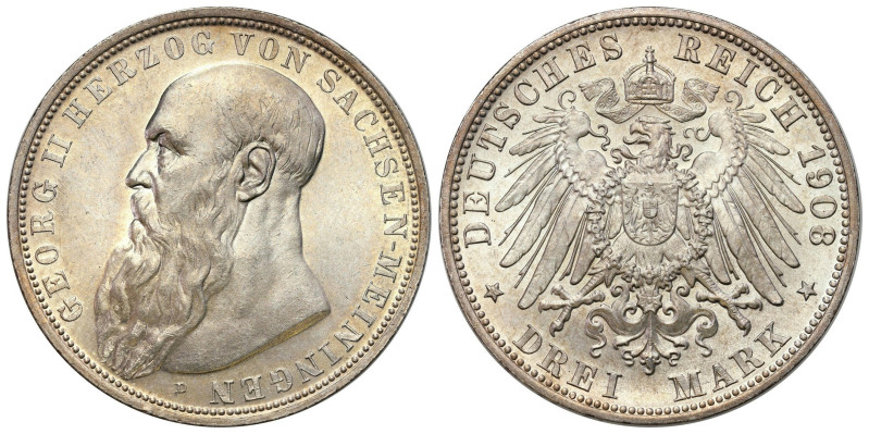 Germany - a large collection of German coins
Germany, Saxony / Sachsen-Meininge...