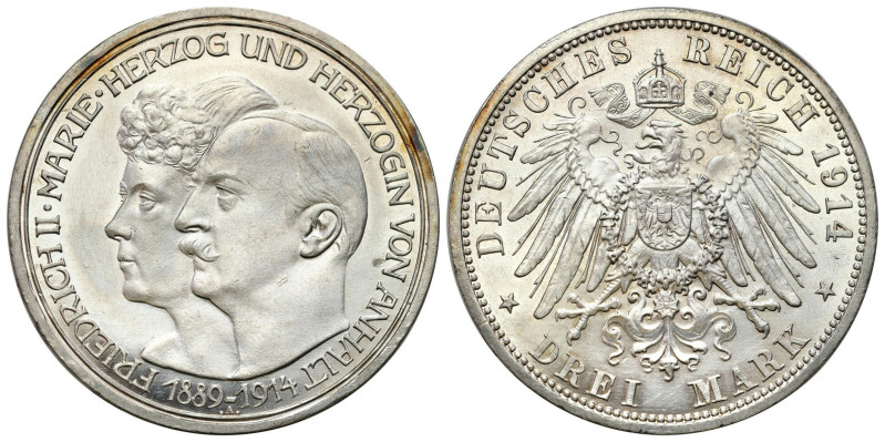 Germany - a large collection of German coins
Germany, Anhalt-Dessau. Frederick ...