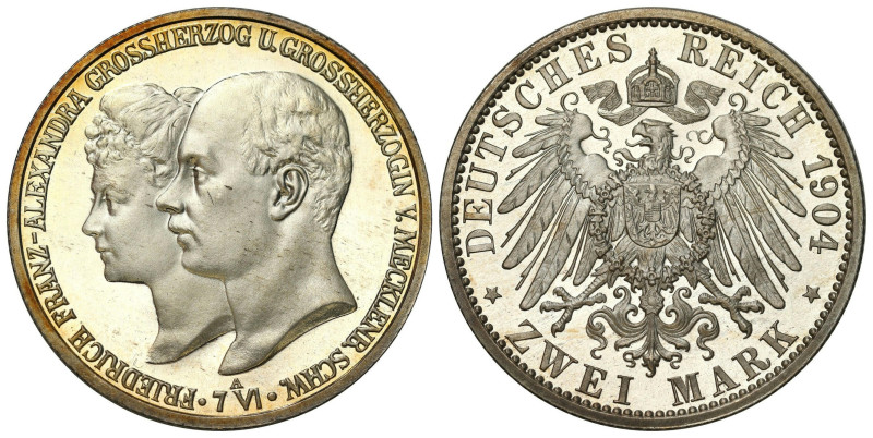 Germany - a large collection of German coins
Germany, Mecklenburg-Schwerin. Fre...