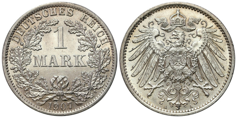 Germany - a large collection of German coins
Germany, German Empire. 1 mark 190...