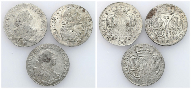 Germany
Germany, Prussia. Frederick II (17401786). Szostak - 6 groschen 1753, 1...