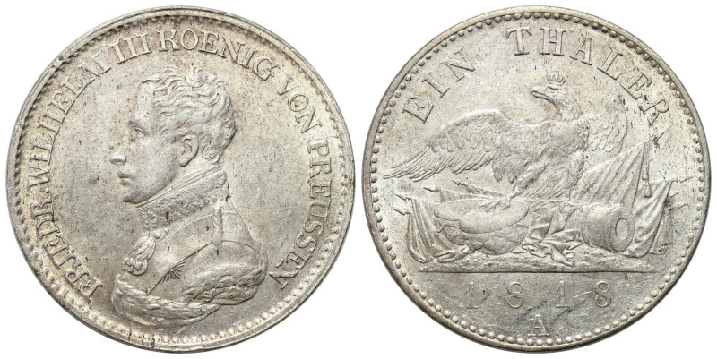 Germany
Germany, Prussia. Frederick William III (1797-1840). Thaler (Taler) 181...