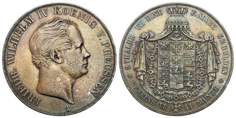 Germany
Germany, Prussia. Frederick William IV (1840-1861). Double Thaler (Tale...