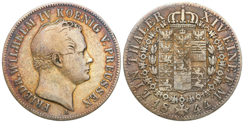 Germany
Germany, Prussia. Frederick William IV (18401861). Thaler (Taler) 1844 ...