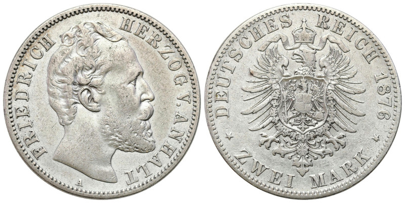 Germany
Germany. Anhalt - Frederick I (18711904). 2 mark 1876 A, Berlin RARE 
...