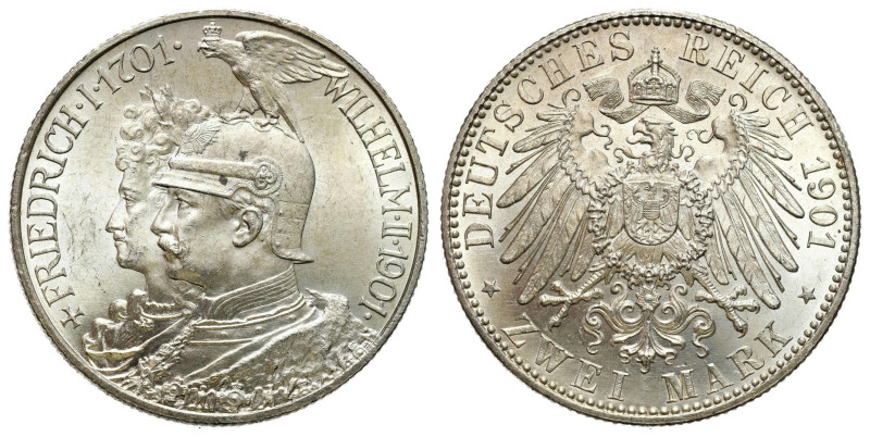 Germany
Germany, Prussia. Wilhelm II (18881918). 2 mark 1901, Berlin - BEAUTIFU...