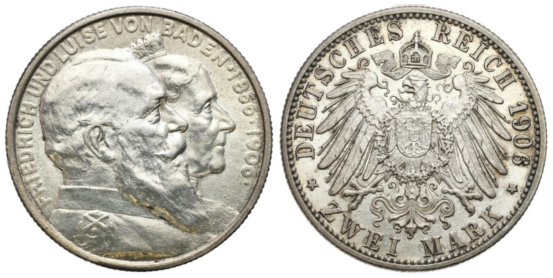 Germany
Germany, Baden. Frederick I (18561907). 2 mark 1906, Karlsruhe 

Wybi...