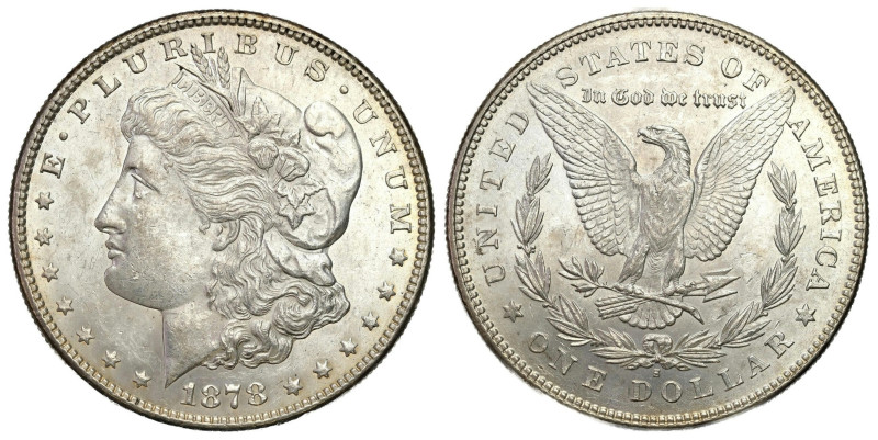 USA - great collection of American coins
USA. Morgan dollar 1878 S , San Franci...