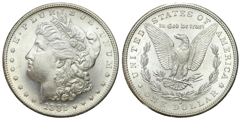 USA - great collection of American coins
USA. Morgan dollar 1882 S , San Franci...