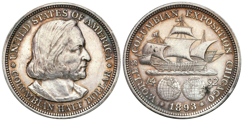 USA - great collection of American coins
USA. 1/2 dollar 1893 Columbian 

Cie...