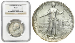 USA - great collection of American coins
USA. 1/2 dollar (50 cents) 1936 - Lynchburg, Philadelphia NGC MS63 - BEAUTIFUL 

Pięknie zachowany egzempl...