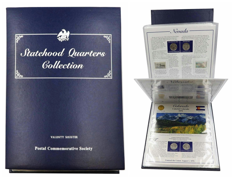 USA - great collection of American coins
USA. Statehood Quarters Collection 200...