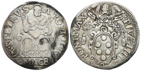 Vatican - Italy
Italy, Vatican. Pius IV. (1559-1565). Testone, Macerata 

Ciemna patyna.

Details: 9,42 g Ag 
Condition: 3- (VF-) 
Literature: ...