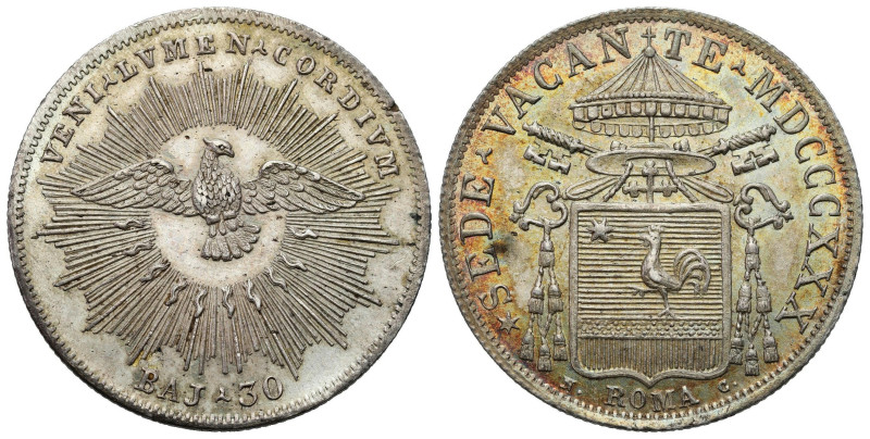 Vatican - Italy
Italy, Vatican. Testone (30 Baiocchi) 1830 NICE 

Bardzo ładn...