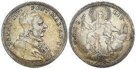 Vatican - Italy
Italy, Vatican. Benedetto XIV (1740-1758). 1/2 scudo 1754 

Cieman patyna.&nbsp;

Details: 13,06 g Ag 
Condition: 3 (VF) 
Liter...