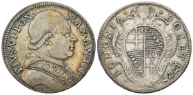 Vatican - Italy
Italy, Vatican. Pius VI (1775-1799). Testone 1777 

Kolorowa patyna.

Details: 7,83 g Ag 
Condition: 3 (VF) 
Literature: Berman...