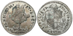 Vatican - Italy
Italy, Bologna. GovernoPopolare (1796-1797). 1/2 Scudo da 5 Paoli 1796 - RARE 

Ciemna patyna, osad.Rzadszy typ monety.

Details:...