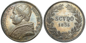 Vatican - Italy
Italy, Vatican. Gregorio XVI (1831-1846). Scudo 1835 B, Bologna 

Wiekowa patyna, lekko przetarte tło.&nbsp;

Details: 26,87 g Ag...