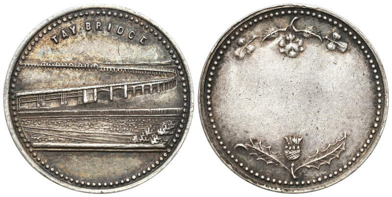 Great Britain
Great Britain/Scotland 19th century. Token - Tay Bridge token 
...