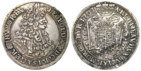 Hungary
Hungary. Leopold I (16581705). 1/2 Thaler (Half Taler) 1703 KB, Kremnitz / Kremnica 

Wiekowa patyna, naturalnie wygięty krążek.

Details...